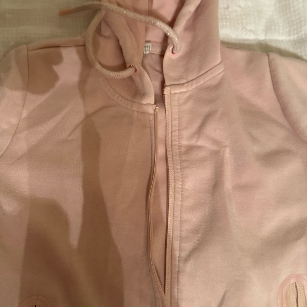 Delta Kids Light Pink Hooded Zip Sweatshirt